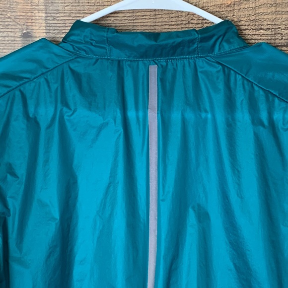 Brooks LSD windbreaker jacket teal blue Medium - Picture 7 of 10